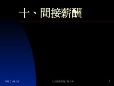 人力资源管理