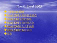 第六章Excel_2003