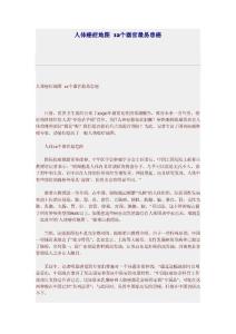 人体癌症地图 12个器官最易患癌