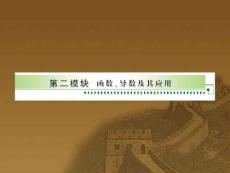 《函数、导数及其应用》新课程高中数学第一轮复习课件