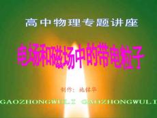 高中物理专题复习：电场和磁场中的带电粒子