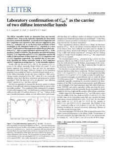 Laboratory confirmation of C60+ as the carrier of two diffuse interstellar bands