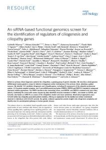 ncb3201_An siRNA-based functional genomics screen for the identification of regulators of ciliogenesis and ciliopathy genes