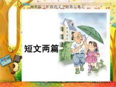 《23短文两篇》课件（湘教版三年级上册语文课件）
