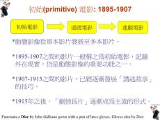 世界电影史系列4 初始(primitive) 电影(1895-1907)