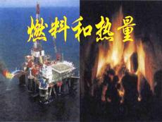 新人教版九年级化学精品课件7.2燃料和热量(4)