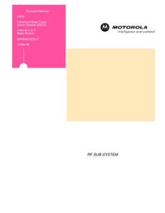 Motorola iDEN EBTS Volume 2