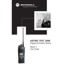 motorola XTS 2500 model 2 user manual