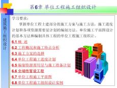 单位工程施工组织设计ppt【建筑施工精品】