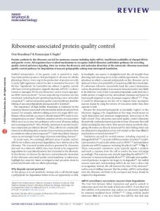 nsmb.3147-Ribosome-associated protein quality control