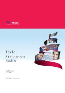 Tekla Structures图纸指南2015版