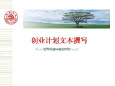 必看！经典的创业计划撰写讲座！（PPT）