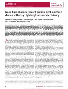 nmat4446-Deep blue phosphorescent organic light-emitting diodes with very high brightness and efficiency