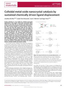 nmat4554-Colloidal metal oxide nanocrystal catalysis by sustained chemically driven ligand displacement