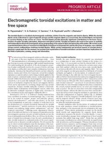 nmat4563-Electromagnetic toroidal excitations in matter and free space