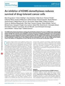 nchembio.2085-An inhibitor of KDM5 demethylases reduces survival of drug-tolerant cancer cells