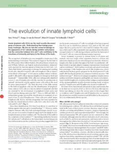 ni.3459-The evolution of innate lymphoid cells