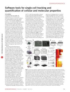 nbt.3626-Software tools for single-cell tracking and quantification of cellular and molecular properties
