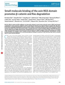 nchembio.2103-Small-molecule binding of the axin RGS domain promotes β-catenin and Ras degradation