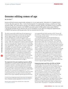 nprot.2016.104-Genome editing comes of age