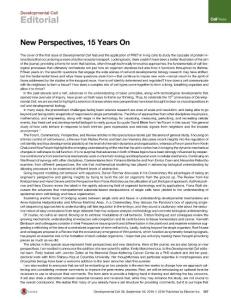 Developmental-Cell_2016_New-Perspectives-15-Years-On