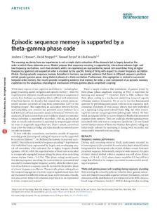 nn.4374-Episodic sequence memory is supported by a theta–gamma phase code