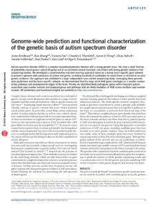 nn.4353-Genome-wide prediction and functional characterization of the genetic basis of autism spectrum disorder