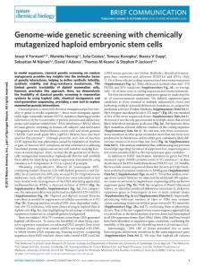 nchembio.2226-Genome-wide genetic screening with chemically mutagenized haploid embryonic stem cells