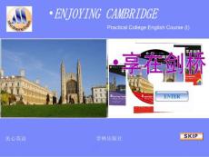 enjoying cambridge Iunit 4