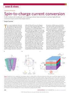 nmat4806-Oxide interfaces- Spin-to-charge current conversion