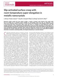 nmat4813-Slip-activated surface creep with room-temperature super-elongation in metallic nanocrystals