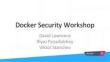 Docker Security workshop slides