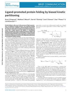 nchembio.2303-Ligand-promoted protein folding by biased kinetic partitioning