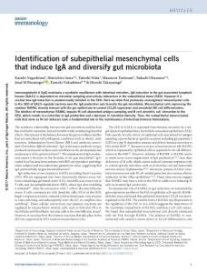 ni.3732-Identification of subepithelial mesenchymal cells that induce IgA and diversify gut microbiota