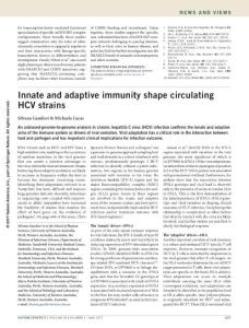 ng.3856-Innate and adaptive immunity shape circulating HCV strains