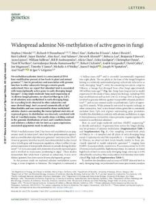 ng.3859-Widespread adenine N6-methylation of active genes in fungi