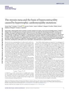 nsmb.3408-The myosin mesa and the basis of hypercontractility caused by hypertrophic cardiomyopathy mutations
