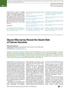 Cell-Chemical-Biology_2016_Glycan-Microarray-Reveal-the-Sweet-Side-of-Cancer-Vaccines