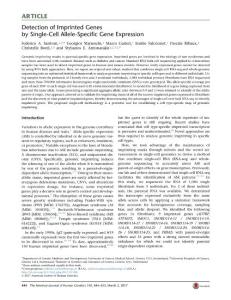 The-American-Journal-of-Human-Genetics_2017_Detection-of-Imprinted-Genes-by-Single-Cell-Allele-Specific-Gene-Expression