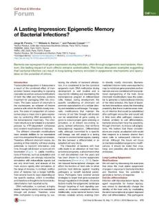 Cell-Host-Microbe_2016_A-Lasting-Impression-Epigenetic-Memory-of-Bacterial-Infections-
