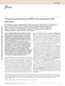 ng.3894-Truncating mutations in RBM12 are associated with psychosis