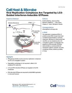 Cell-Host-Microbe_2017_Viral-Replication-Complexes-Are-Targeted-by-LC3-Guided-Interferon-Inducible-GTPases