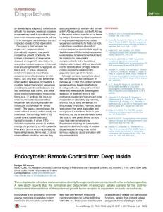 Current Biology-2017- Endocytosis- Remote Control from Deep Inside