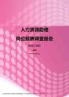 2017黑龙江地区人力资源助理职位薪酬报告.pdf