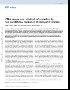 ni.3821-IFN-λ suppresses intestinal inflammation by non-translational regulation of neutrophil function