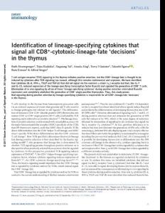 ni.3847-Identification of lineage-specifying cytokines that signal all CD8+-cytotoxic-lineage-fate ´decisions´ in the thymus