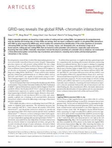 nbt.3968-GRID-seq reveals the global RNA–chromatin interactome