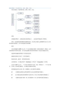 封装、继承、多态