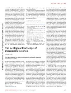 nbt.3983-The ecological landscape of microbiome science