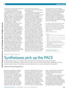 nchembio.2516-Genetic code expansion- Synthetases pick up the PACE
